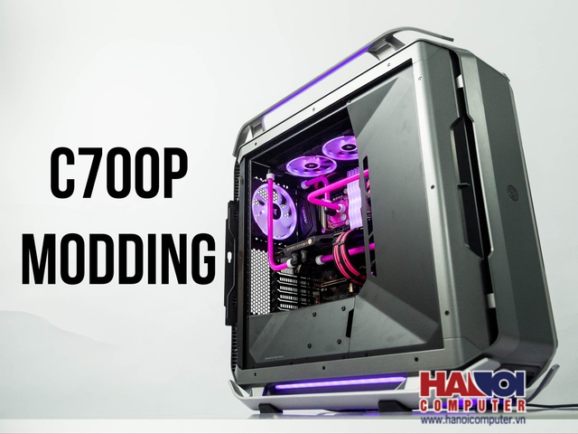 Trọn bộ tản nhiệt nước PC Cooler Master C700P  (Lắp ráp theo yêu cầu)