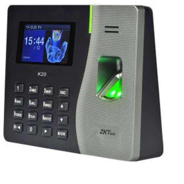 Máy chấm công vân tay và thẻ ZKTeco K20  