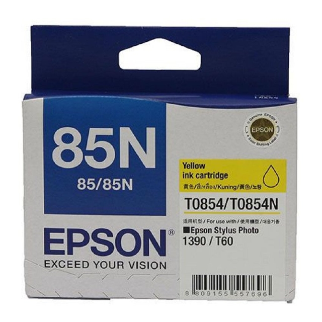 Mực in Epson T0854 - Dùng cho máy in Epson Stylus Photo R1390, T60