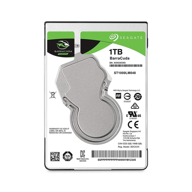 Ổ Cứng HDD Laptop SEAGATE Barracuda 1TB 2.5 inch, 5400RPM, SATA III, 128MB Cache (ST1000LM048)