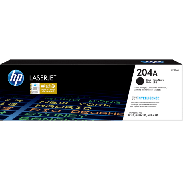 Hộp mực in HP 204A (CF510A) - Màu đen - Dùng cho máy in HP M154a - M154nw - M180n - M181fw - M180nw