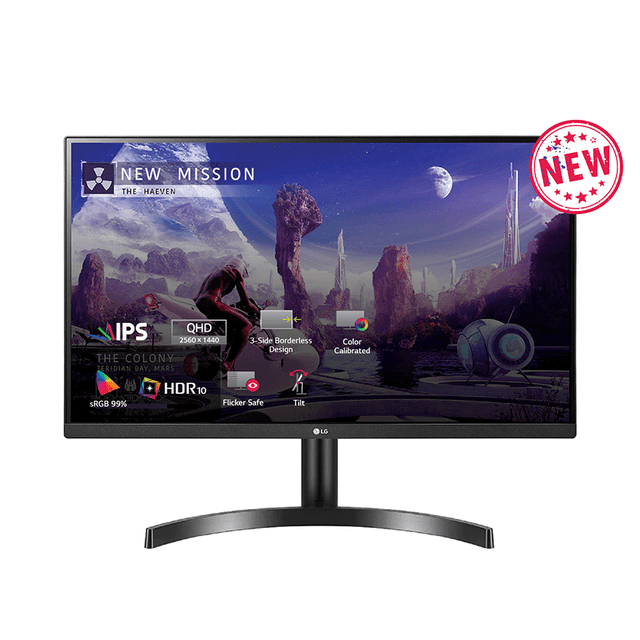 Màn hình LG 27QN600-B (27 inch/QHD/IPS/75Hz/5ms)