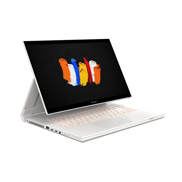 Laptop Đồ họa ConceptD 7 Ezel Pro CC715-91P-X8CX (NX.C5FSV.001) (Xeon W 10885M/32GB RAM/2TB SSD/Quadro RTX5000 16G/15.6 inch UHD 4K Touch/Bút/Win10 Pro/Trắng)