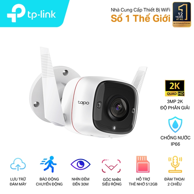 Camera IP Wifi TP-Link Tapo C310 3.0MP