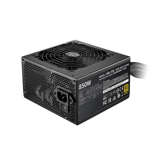 Nguồn Máy Tính Cooler Master MWE GOLD 850-V2  850W (80 Plus Gold/Màu Đen)