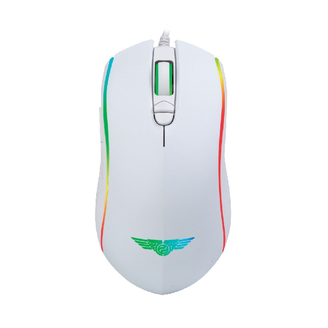 Chuột Newmen GX9 trắng (USB/RGB)