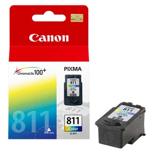 Hộp mực in Canon CL 811 - Mực màu - Dùng cho máy in Canon P 2770, iP 2772, MP 245, MP 497, MP 486, MP 276, MP 287, MP 258, MX 328, MX 347, MX 357, MX 338, MX 416, MX 426, MX 366, MP 237.