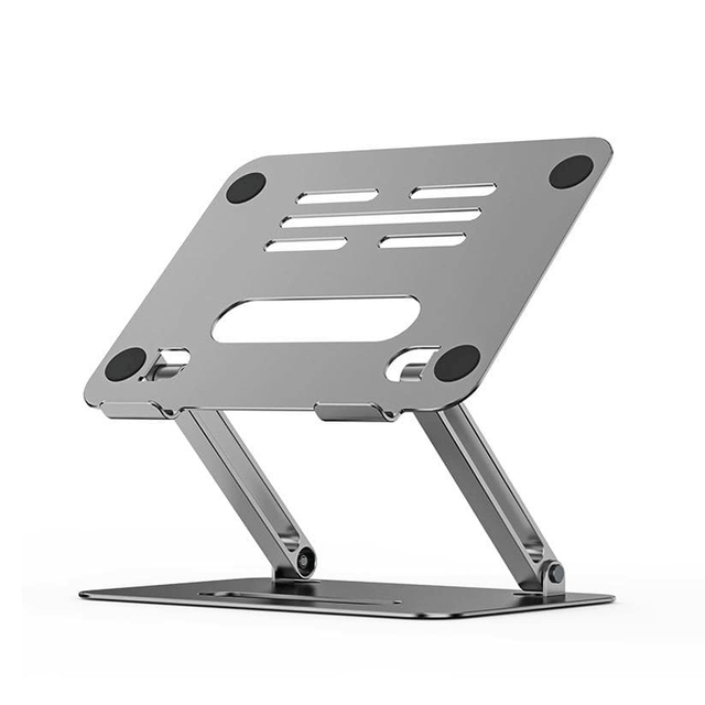 Giá đỡ laptop HyperWork L1 khung nhôm màu bạc