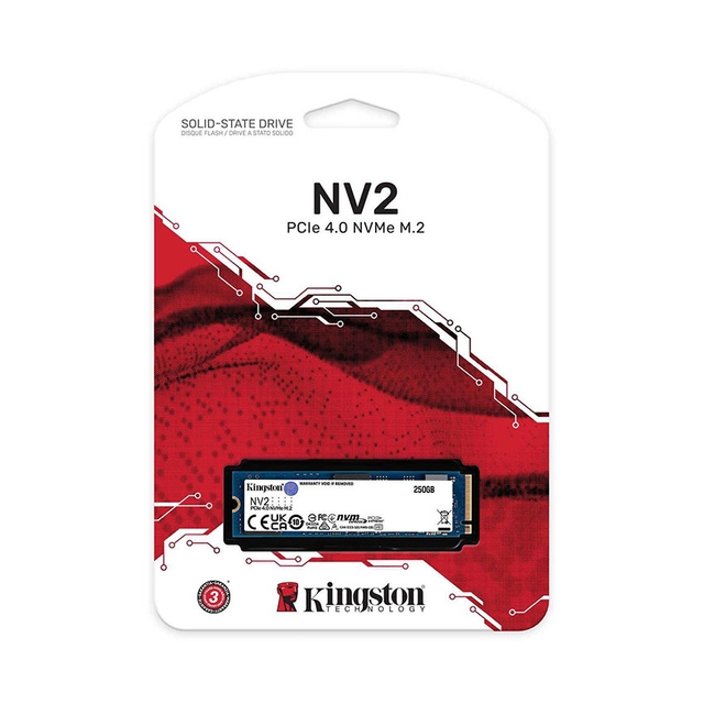 Ổ Cứng SSD KINGSTON SNV2S 1TB – M.2 2280 PCIe Gen4 x4 (Đọc 3500MB/s - Ghi 2100MB/s) - (SNV2S/1000G)