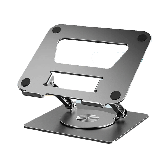 Giá đỡ Laptop/Macbook/Ipad/Tablet Ergotek LS652 Đế Xoay 360 Độ , Hợp Kim Nhôm Màu Xám