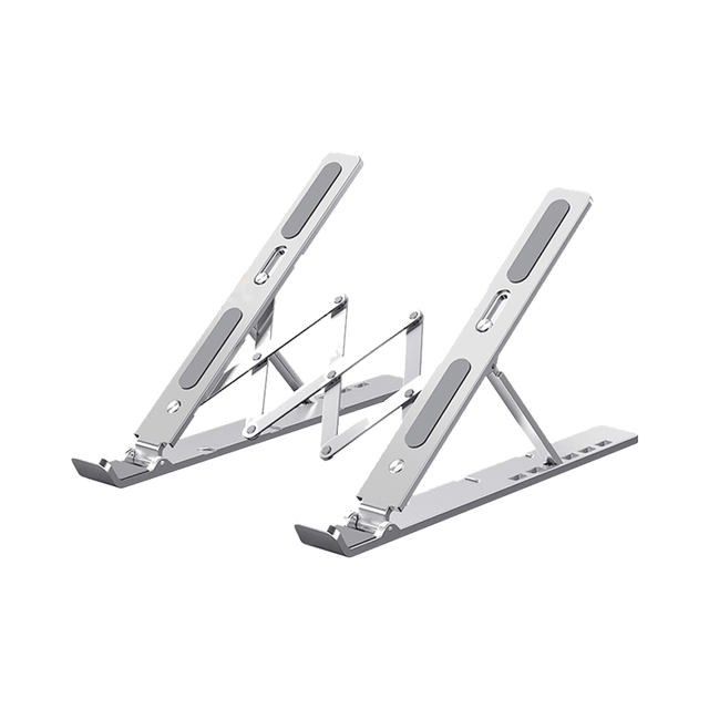 Giá đỡ Laptop/Macbock(10-17inch) Ergotek LS501 - 6 Mức Độ, Điều chỉnh độ cao, Hợp kim nhôm Màu Bạc