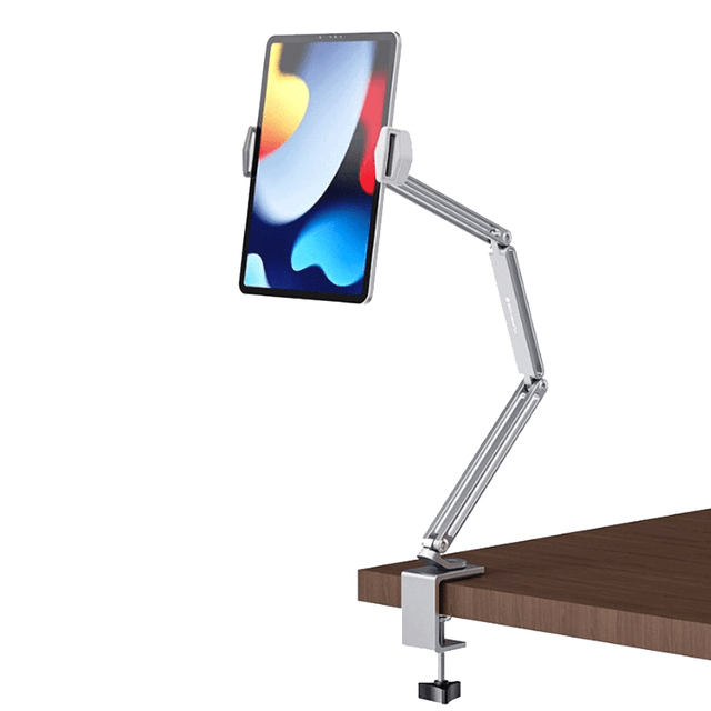 Giá đỡ/Tay nâng Ipad/Tablet/Kindle Ergotek P67 Gắn bàn Màu Bạc