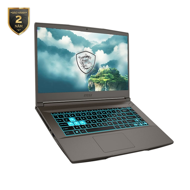 Laptop MSI Thin A15 (B7VE-023VN) (R5-7535HS/8GB DDR5/SSD 512GB PCle/RTX 4050 6GB/15.6 FHD IPS &amp; 144Hz/Win11/Xám)