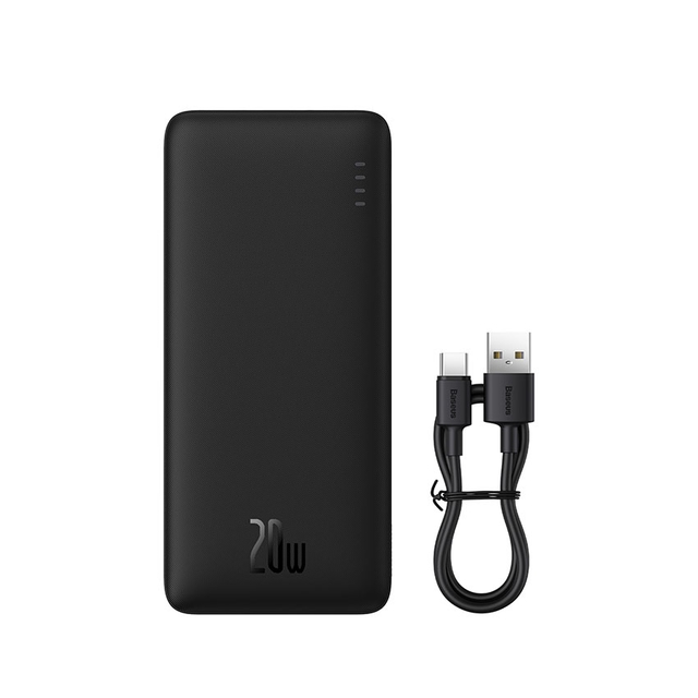 Pin Sạc dự phòng Baseus Airpow Fast Charge 20000mAh 20W - Màu đen