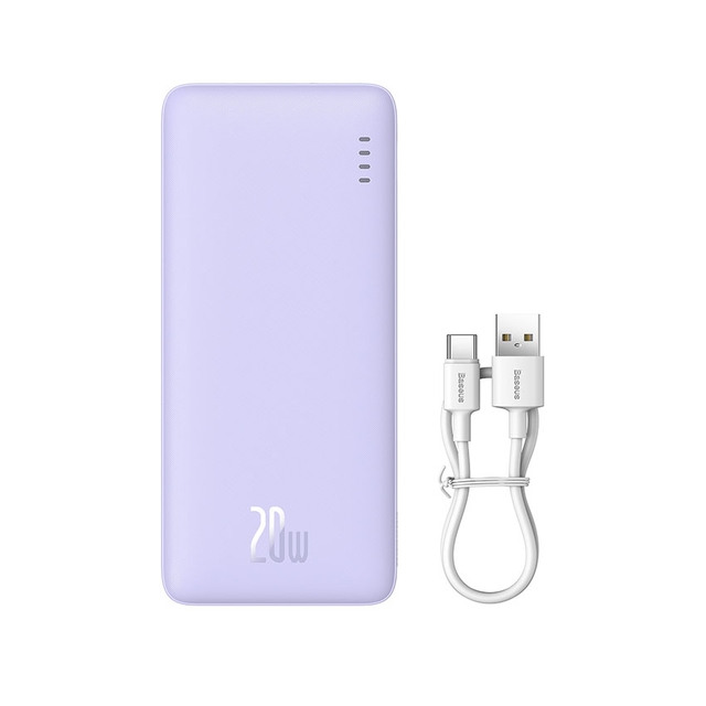 Pin Sạc dự phòng Baseus Airpow Fast Charge 20000mAh 20W - Màu Tím