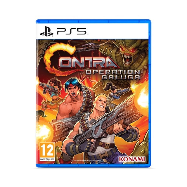 Đĩa game PS5 - Contra: Operation Galuga - EU