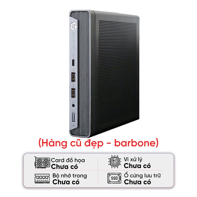 HP EliteDesk 800 G6 Mini Barbone (Bluetooth + Wifi ) - Cũ đẹp ( Full box, kèm sạc)