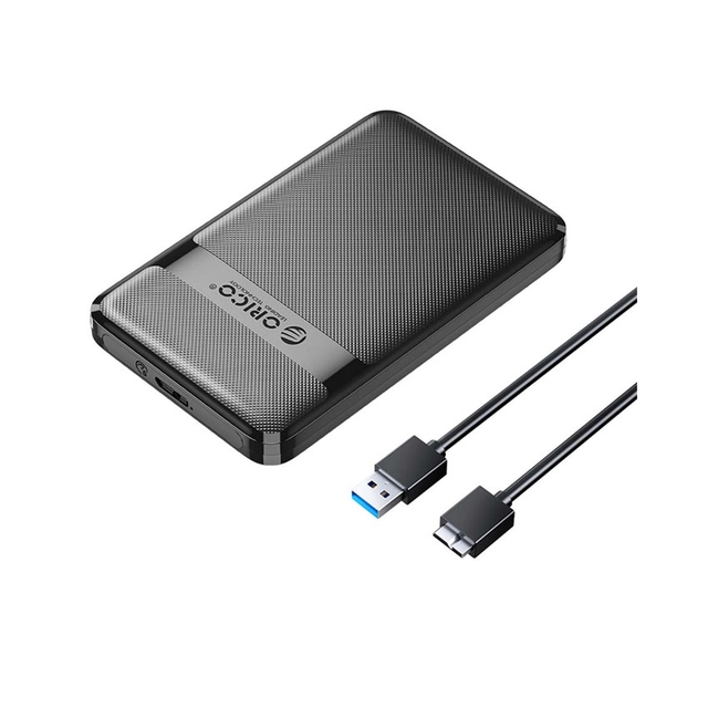 Hộp ổ cứng 2.5&quot; USB 3.0, Đen, ORICO 2577U3-V1-BK-EP-HW