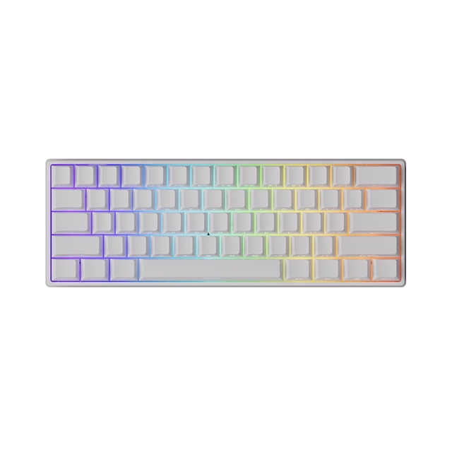 Bàn phím AKKO MonsGeek FUN60 Pro SP White Akko Glare Magnetic Switches 5936