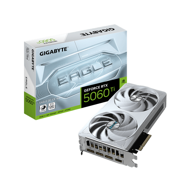 Card màn hình Gigabyte RTX 5060 Ti EAGLE OC ICE 16GD (GV-N506TEAGLE OC ICE-16GD)