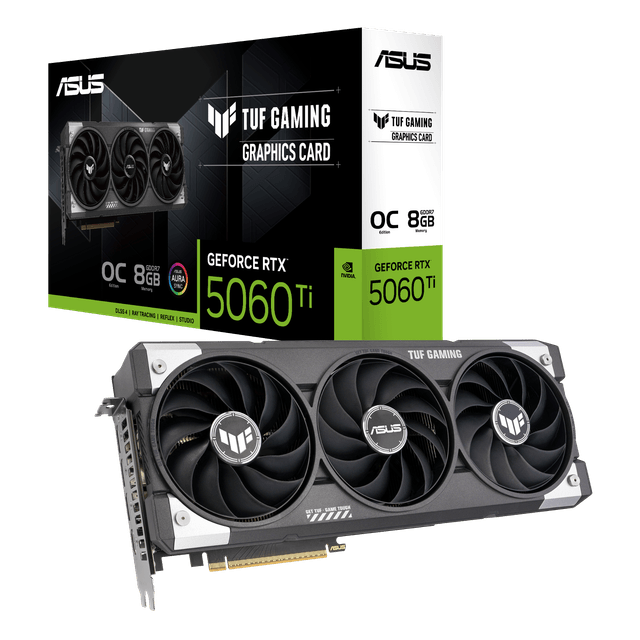 Card màn hình Asus TUF RTX 5060 Ti O8G GAMING