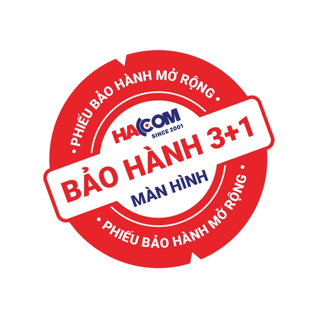 Gói Bảo Hành 3 năm nhà sản xuất +1 năm BHMR của Màn hình có mức giá bán &lt;=3 triệu