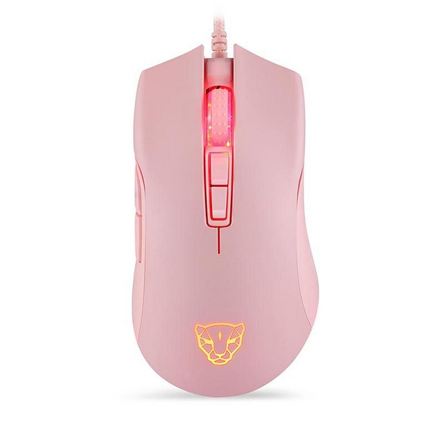 Chuột Gaming Có Dây Motospeed V70 (Hồng)
