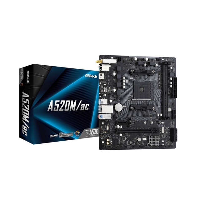Mainboard ASROCK A520M/ac 