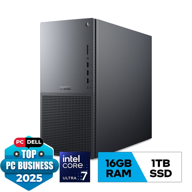PC Dell Tower Plus (Ultra 7-265 1*16GB RAM DDR5/1TB SSD/RTX4060Ti 8G/WL+BT/K+M/180W PSU/Win11) (DTP-U7-16-1T)