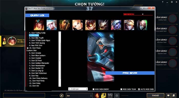 Tải Mod Skin LOL 2022 - Dùng skin Liên Minh miễn phí