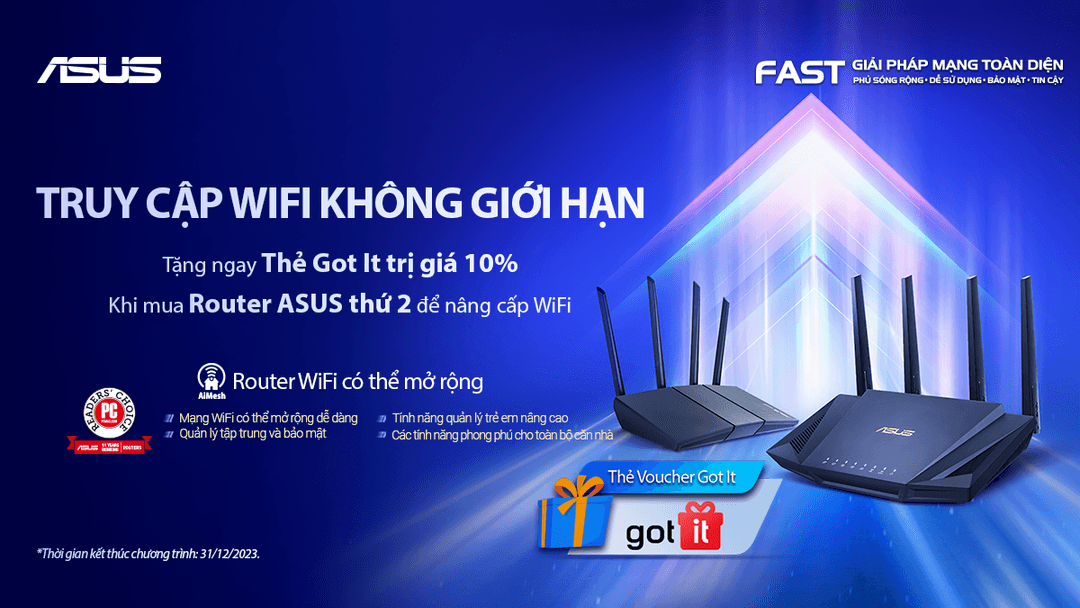 TRUY CẬP WIFI KHÔNG GIỚI HẠN